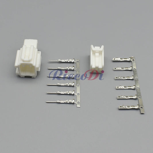 High-quality 6 Pin female connector for car fuse box, wiring harness plug for Civic CRV 7187-8846 7186-8846