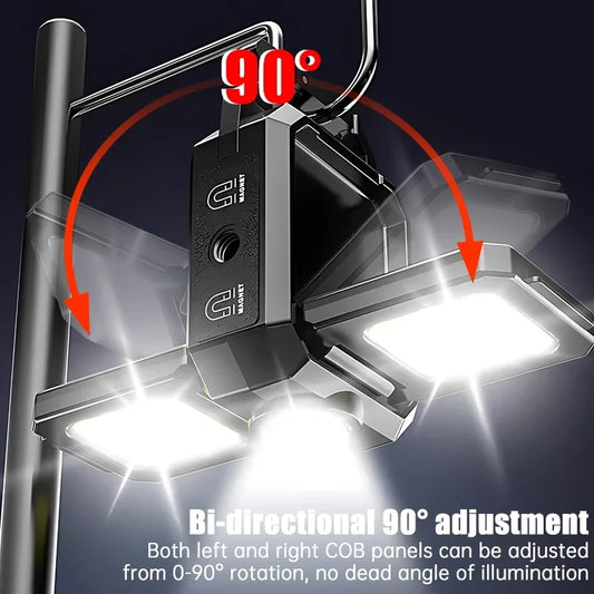 COB keychain work light lantern waterproof