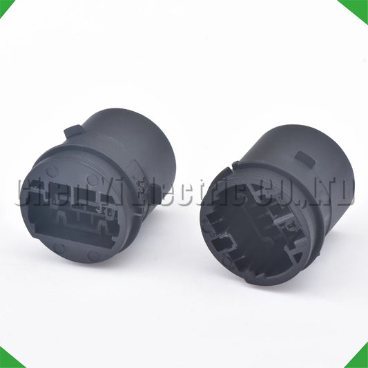 Composite hole plug for automotive door connector