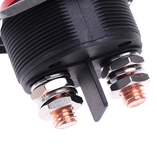 Car battery cut-off isolator rotary switch