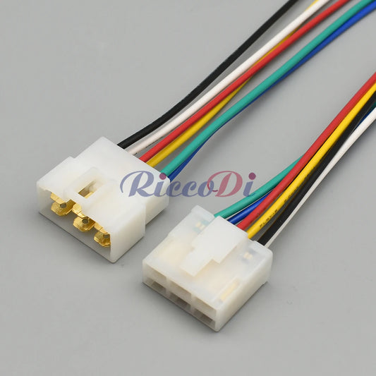 DJ7062-6.3-21 high current female male connector plug for PCB board