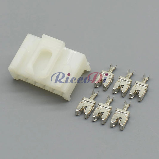 Automotive 6-hole female plug socket connector DJ70650Y-3-21 with high-quality terminals