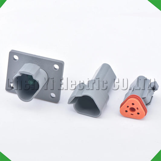 3 pin DT04-3P automotive wire harness connector