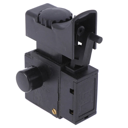 Electric drill speed control trigger button