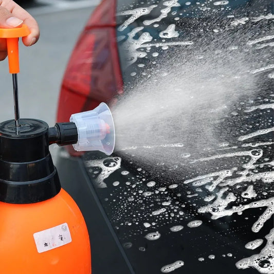 Foaming spray can nozzle tip accessory