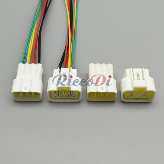 FW-C-8F-B 8 pin Furukawa 2.3 mm electric black plug automotive waterproof male female connector