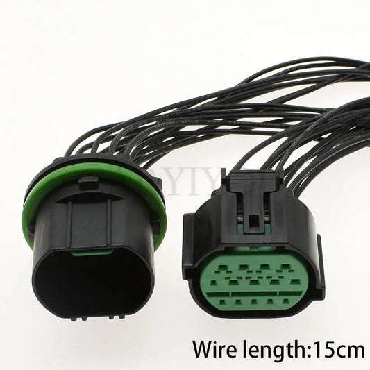 GL301-14021 14 pin male auto headlight waterproof cable socket for Hyundai KIA