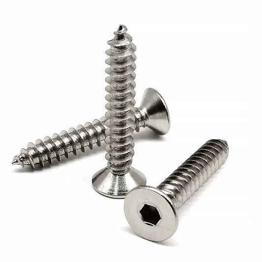 hex-socket-flat-countersunk-self-tapping-wood-screw