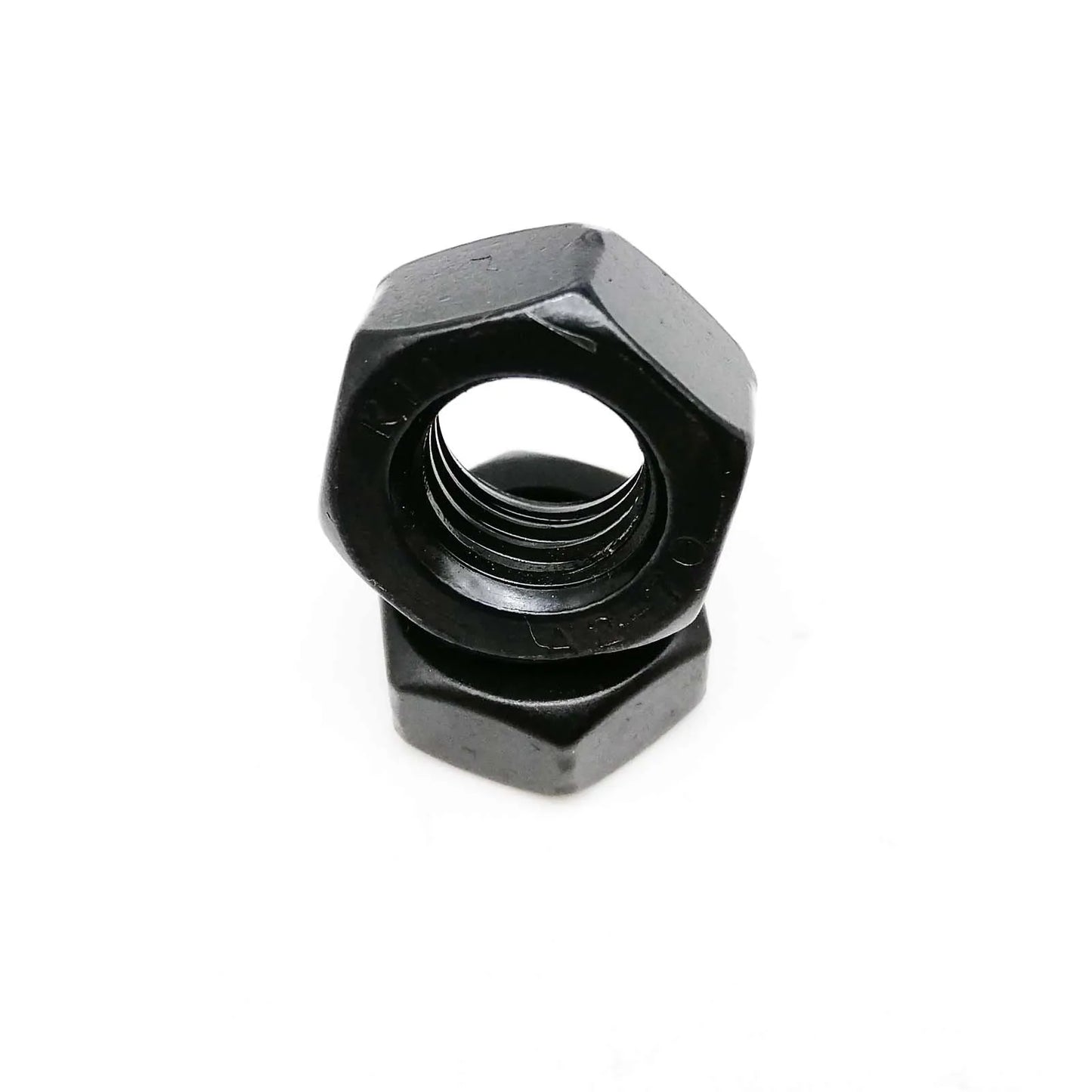 m1_6_m12_black_stainless_hex_nut