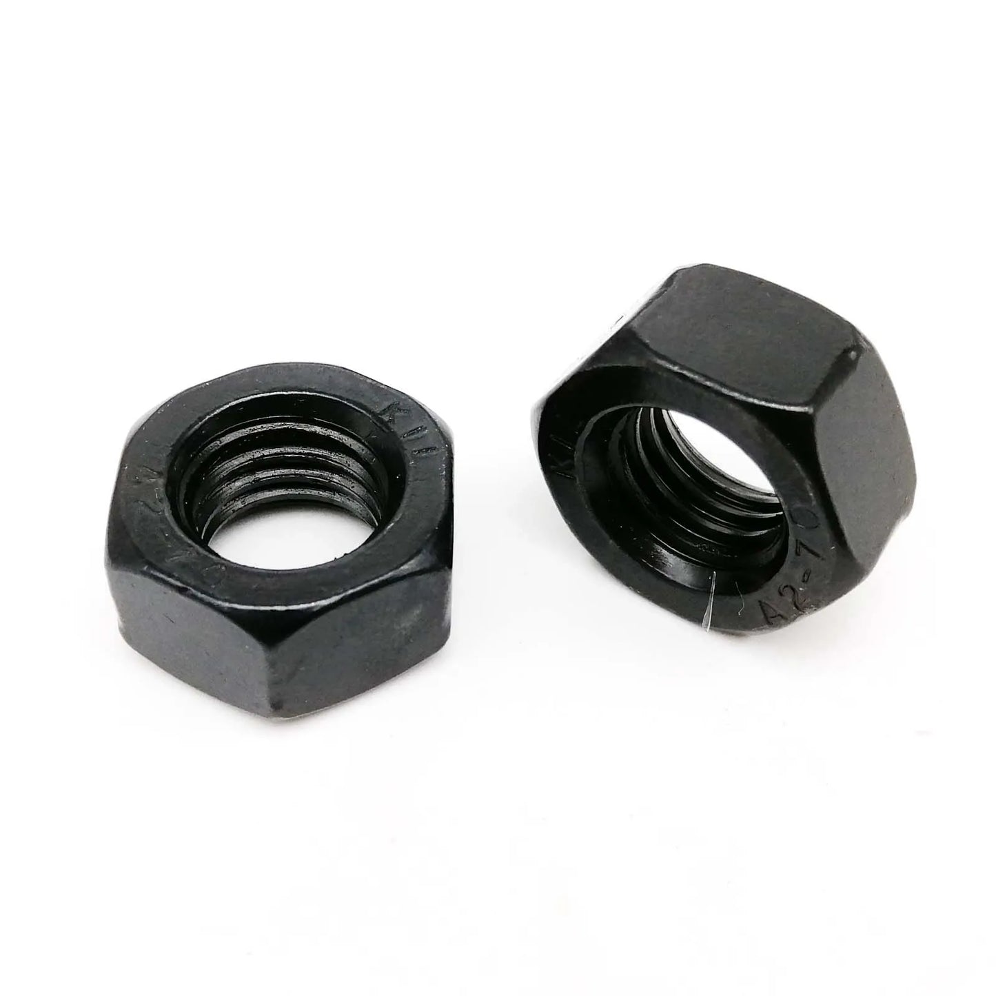metric_thread_black_hex_nut_stainless_steel