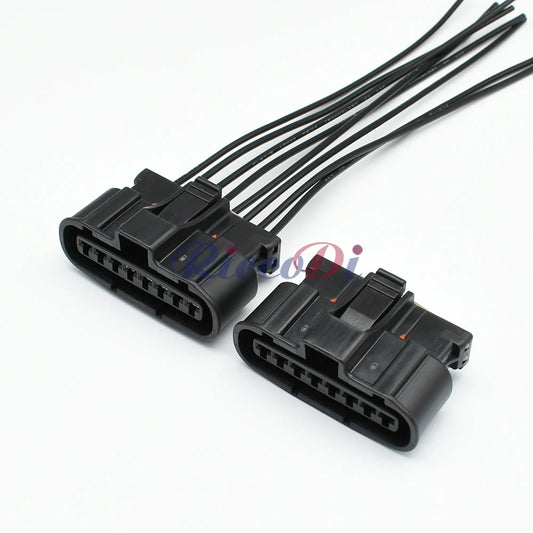 Mitsubishi Lancer 8 pin female waterproof electrical connector for MAF sensor and ignition distributor socket