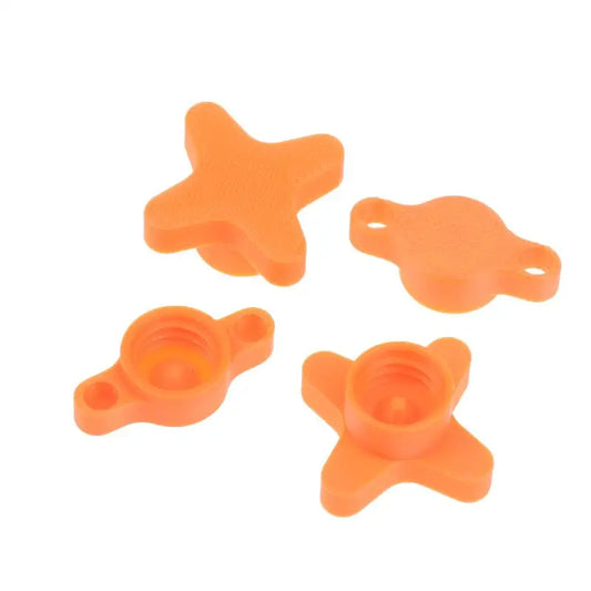 Sealant nozzle cleaner cap for glass caulk tubes standard size fit