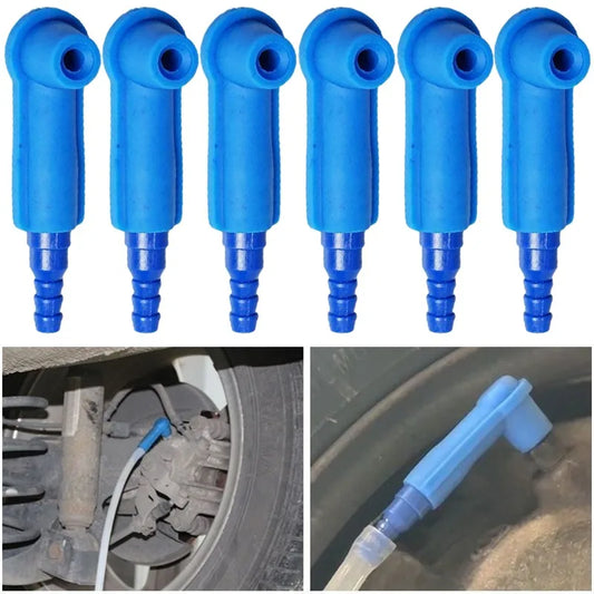 Oil bleeding transfer connector kit for brake system
