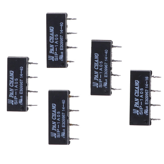SIP-1A05 reed relay for electronic control applications