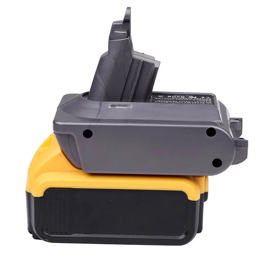 Close-up of rechargeable battery adapter for handheld vacuum models V6, V8, DC58, DC59, DC62, SV03, SV05, SV06