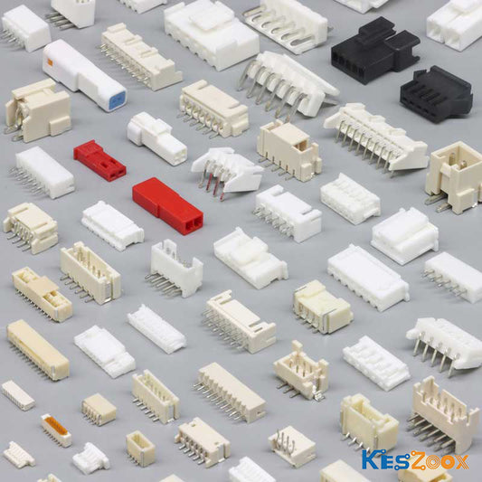 Various JST connector types and series - SH, GH, PH, XH, VH identification guide
