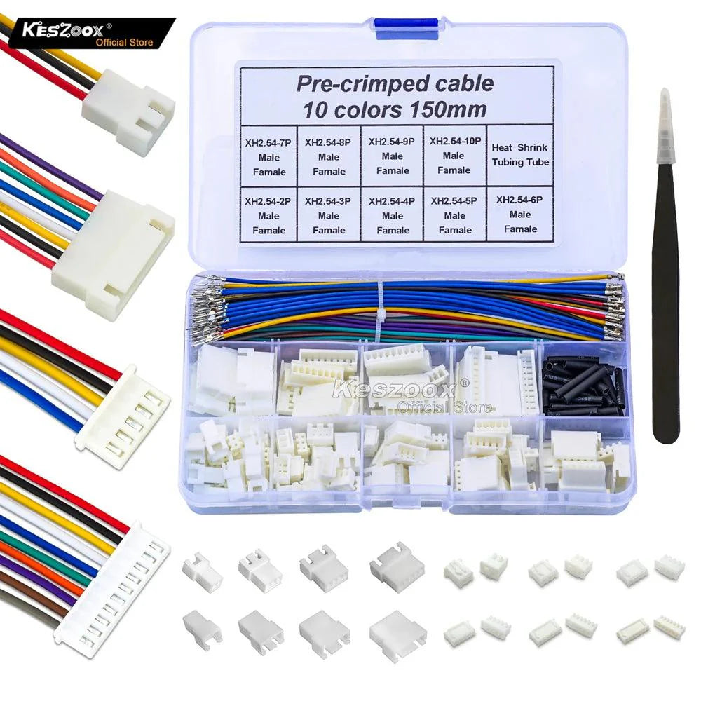 JST_XHP2.54_Cable_Connector_Kit