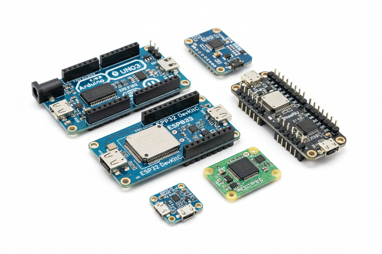 Development Boards & Microcontrollers