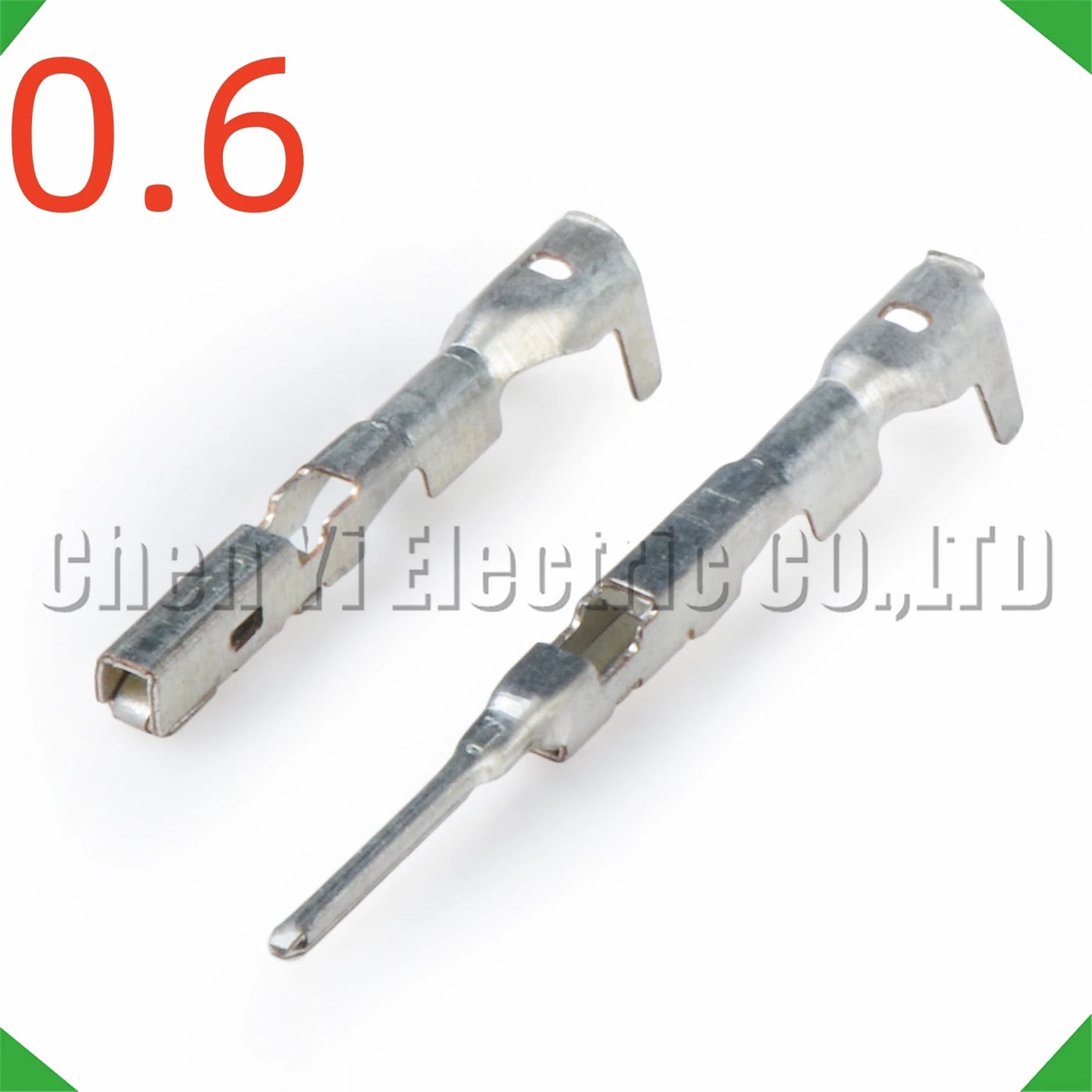0.6mm automotive crimp pins terminals