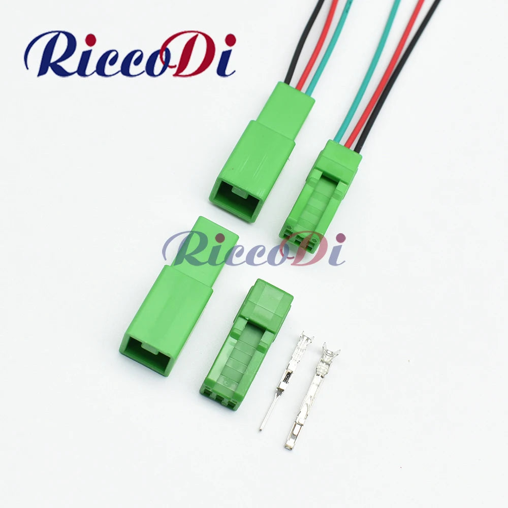 0.6mm DJ7031YA automotive male and female waterproof connector showing overall view