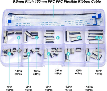 0.5mm_Flexible_Flat_Cable_Connectors_Kit_1