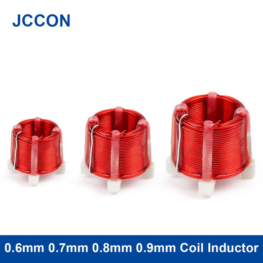 0.6mm to 0.9mm oxygen-free copper air core inductor coil for speaker crossover frequency divider