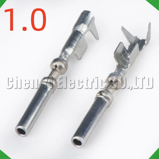 1.0mm male and female wire crimp pins for automotive connector 3-1447221-3