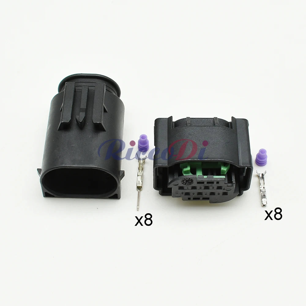 1-1418552-1 8 pin reverse sensor radar cable socket automotive connector for BENZ
