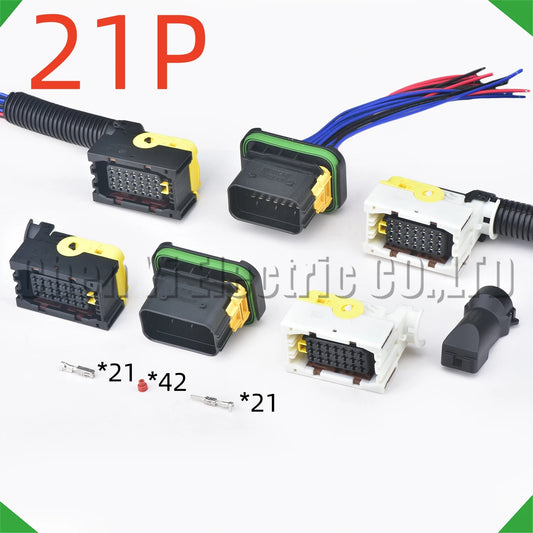 21 pin ECU engine control connector 1-1534127-1