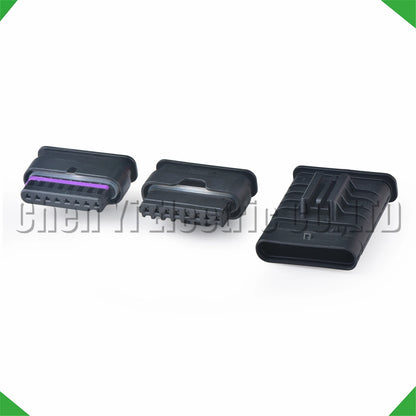 Wire harness plug 1-1719393-1 for 8 Pin automotive connectors, front bumper radar applications