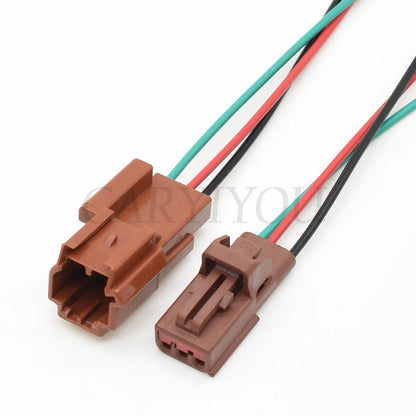 Housing structure of 1.5 series 3 pin automotive tail light waterproof socket connector