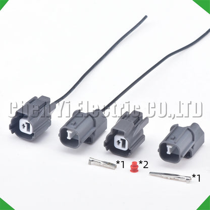 1 pin waterproof Vtec solenoid connector plug