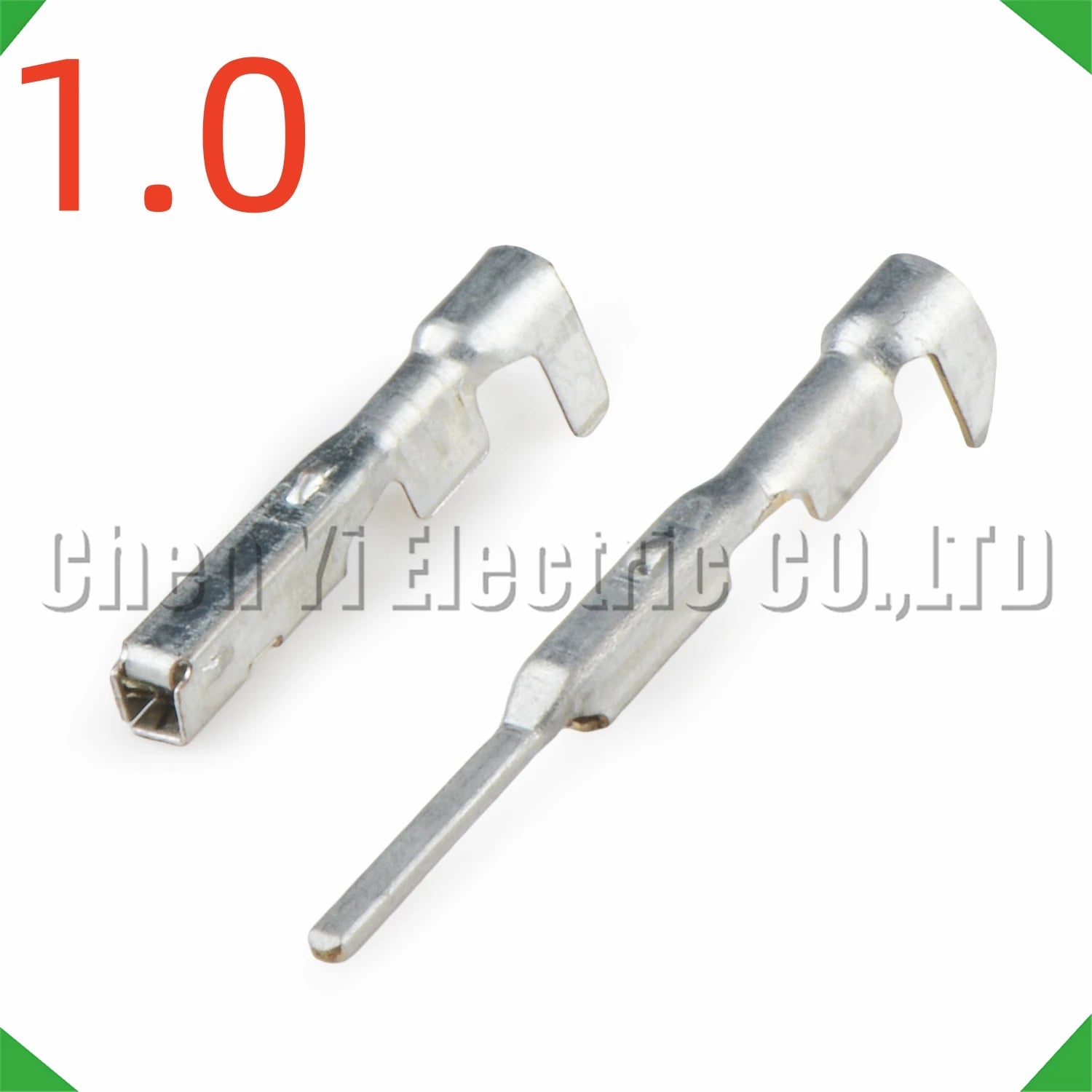 50 pieces 1.0mm male or female automotive wire crimp pins for connector repair