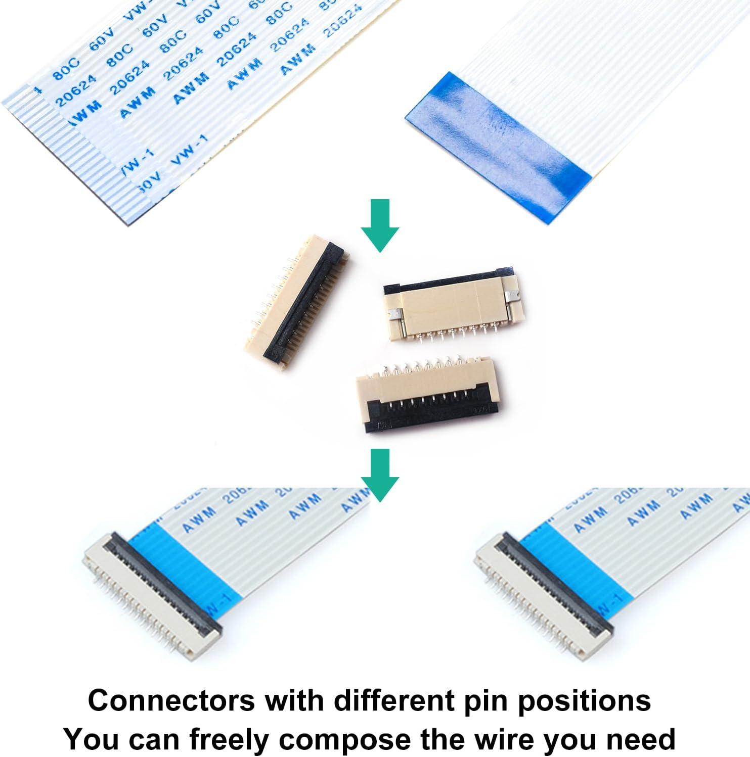 1.0mm ffc fpc connector 4