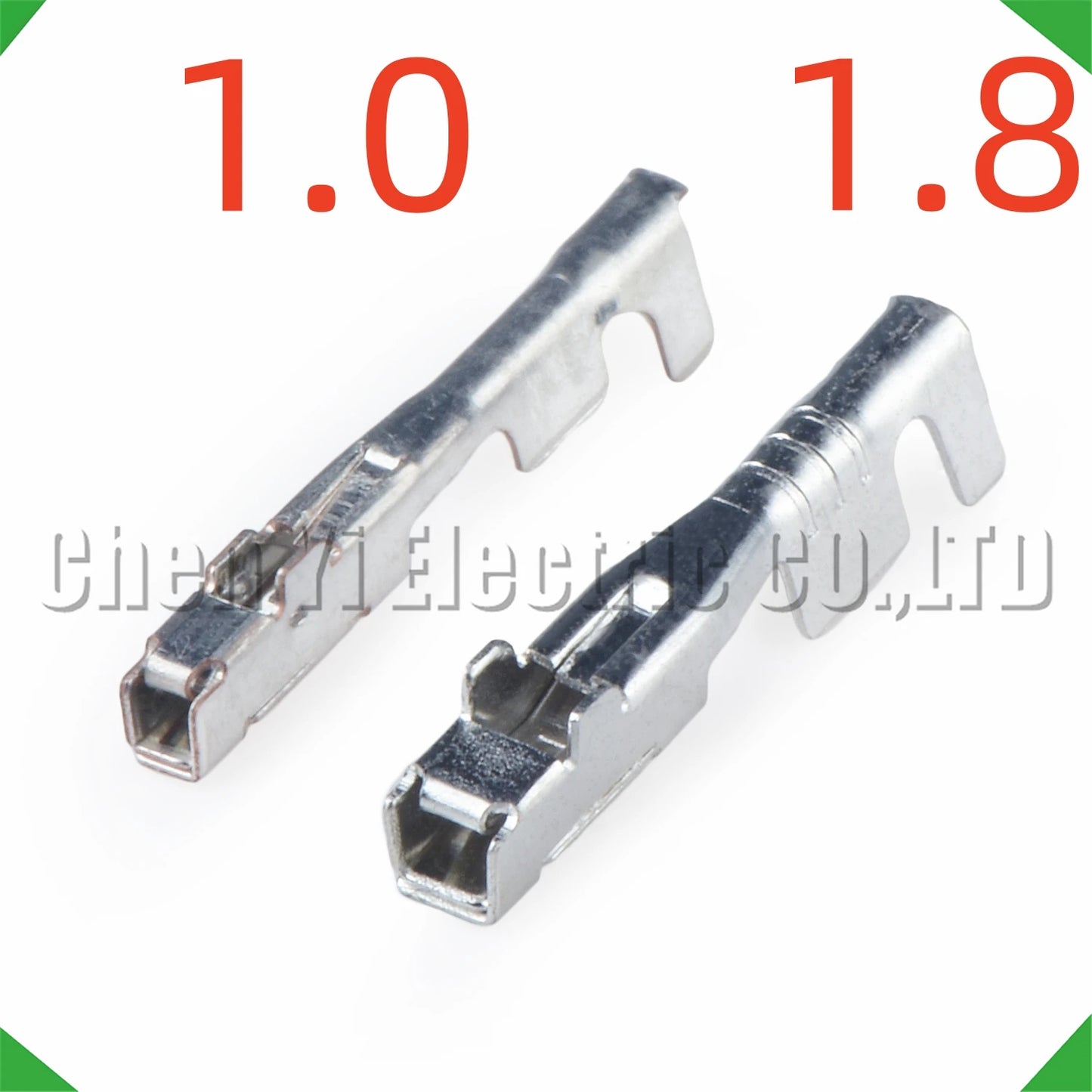 1.0mm 1.8mm automotive crimp pin terminals