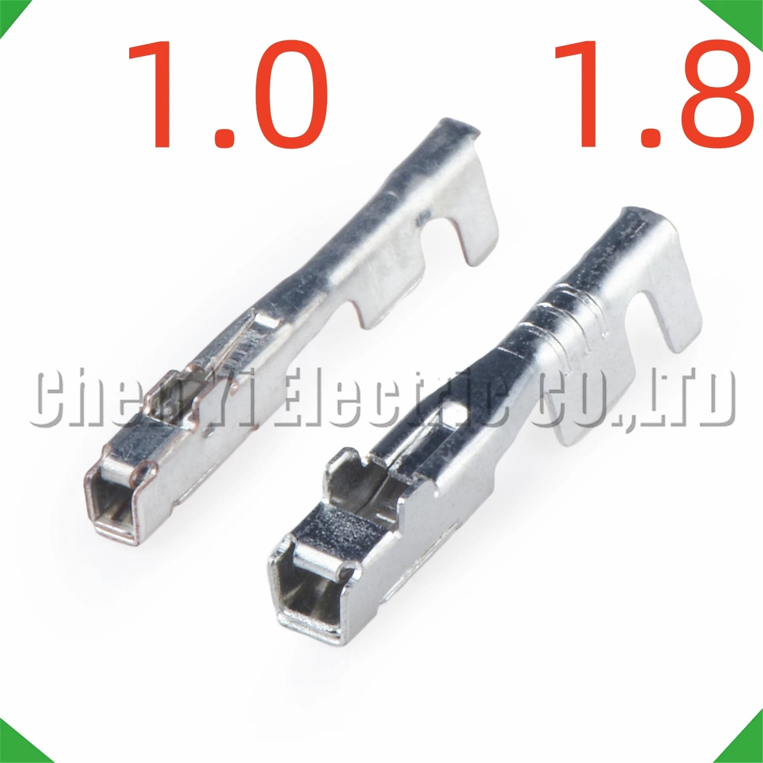 1.0mm 1.8mm automotive crimp pin terminals