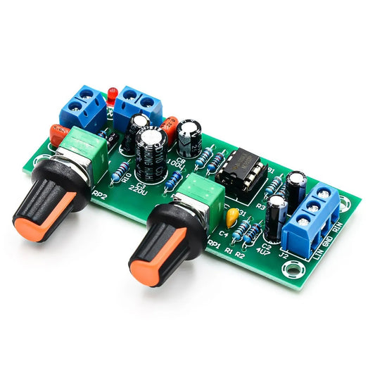 10-24V subwoofer low pass filter tone board for front stage audio, ideal for DIY speaker and bass enhancement projects