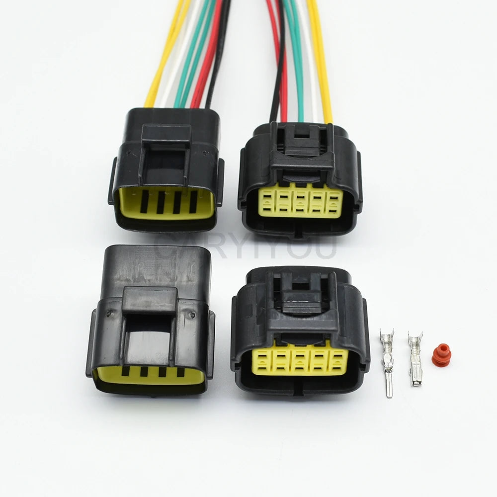10 pin automobile electric wire waterproof connector car male plug female socket 174657-2 174655-2 174656-7