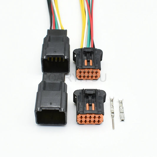 10 pin electrical automotive wire harness connector female male plug 98823-1011 98816-1011 for Chevrolet Peugeot