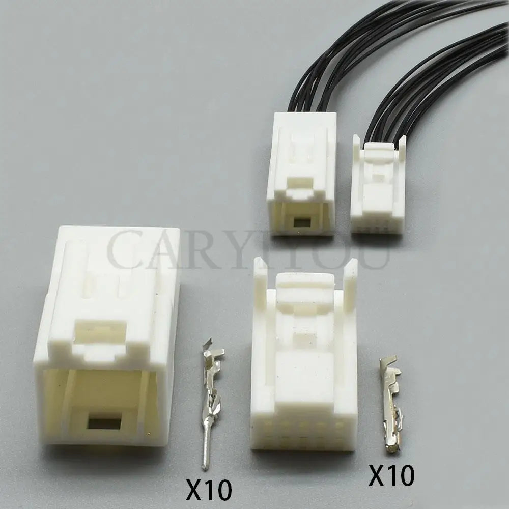 10 pin automotive wiring harness connector plug DJ7101S-0.7-11 DJ7101S-0.7-21 car sockets male female