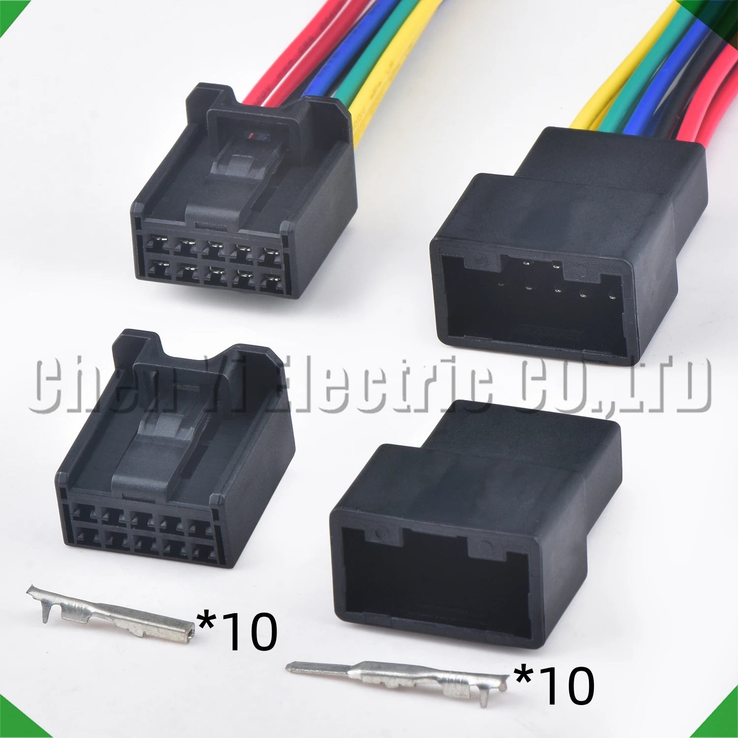 10 pin auto navigation and CD player connector