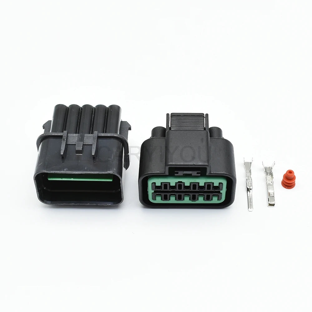 10 pin waterproof automotive connector PB625-10027 PK501-10020 female male plug for car and motorcycle