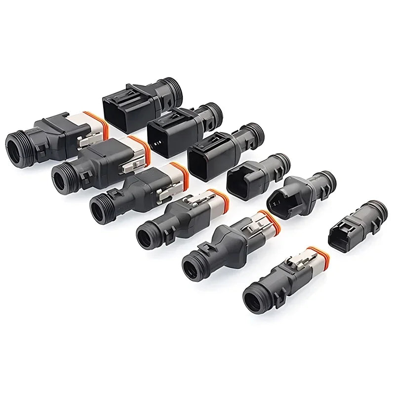 1011-235-0405 DT connector tail clip male female set with harness protection