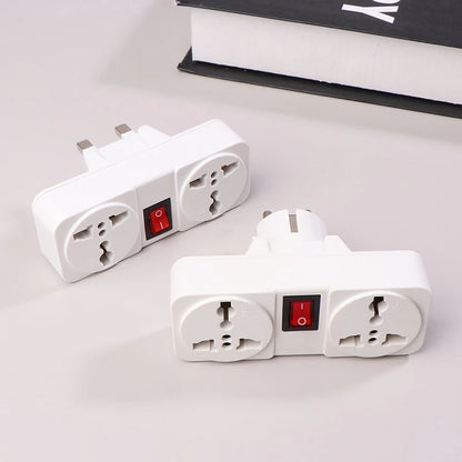10A 250V UK EU plug adapter extension socket