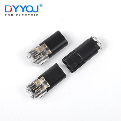 10PCS 2 pin waterproof electrical connector for automotive wiring