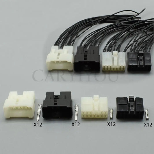 12 hole 7122-1210 7123-1210 AC assembly car electrical wire socket with terminals automotive plastic housing connector