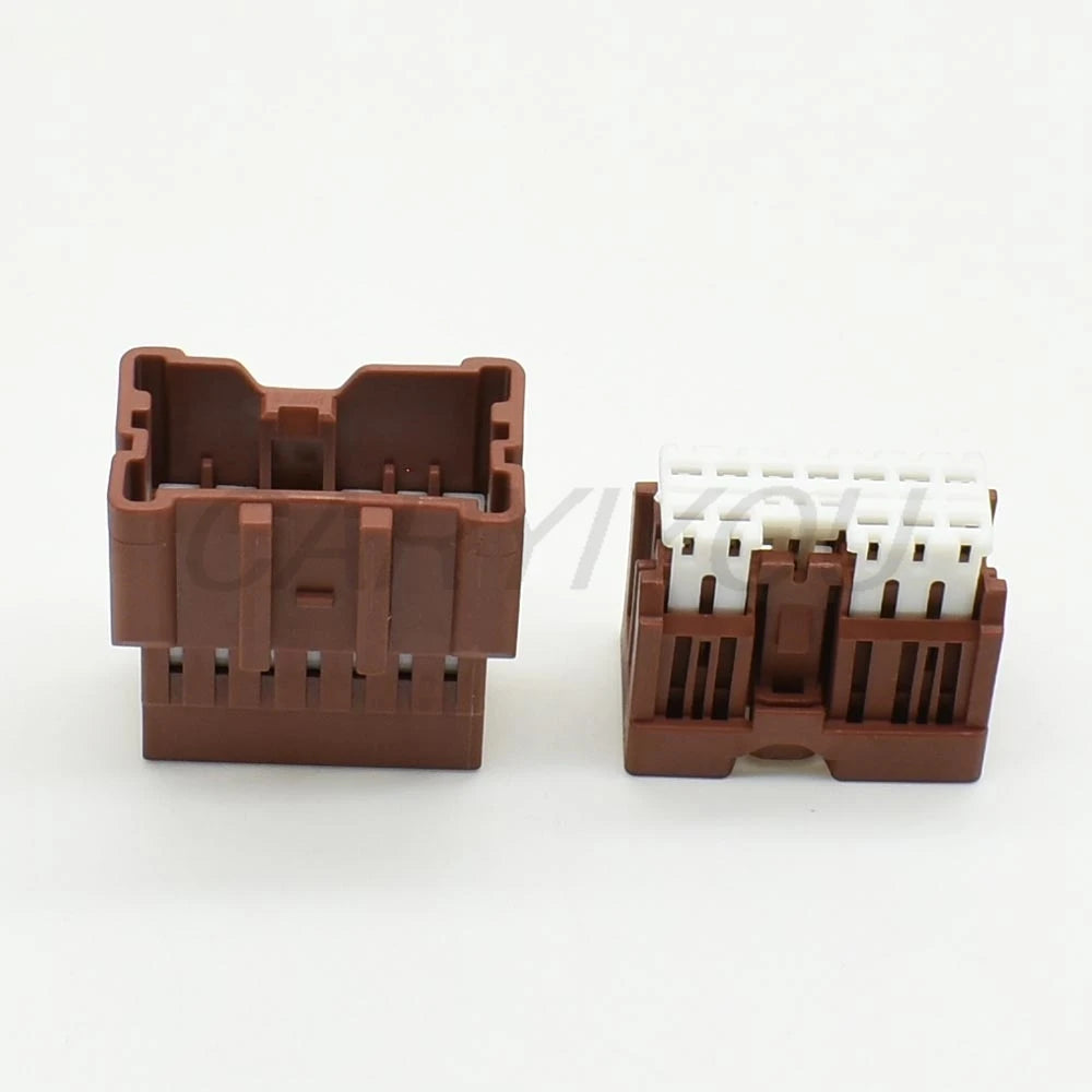 12 pins automotive female male connector socket unsealed with 15cm wire series 6098-6956 6098-6984