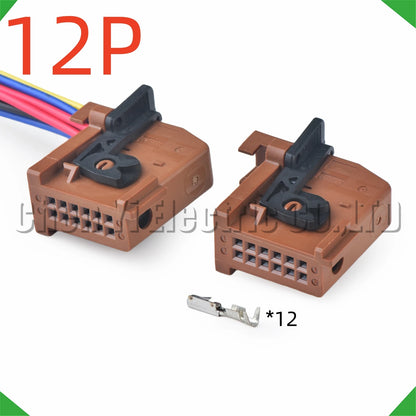 12 pin automotive display connector plug for car