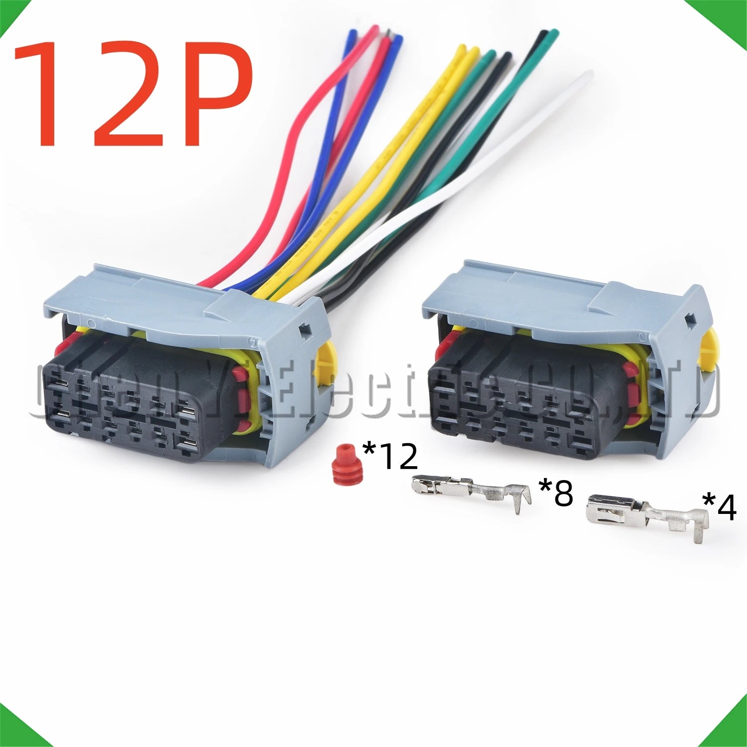 12 pin bumper sensor connector wire harness plug for automotive use