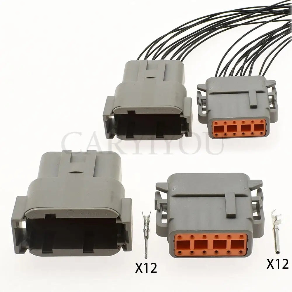 12 pin DTM04-12P DTM06-12S DTM Deutsch female and male waterproof connector automotive plug with pins